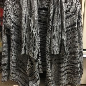 NWT Bass gray knit sweater Large